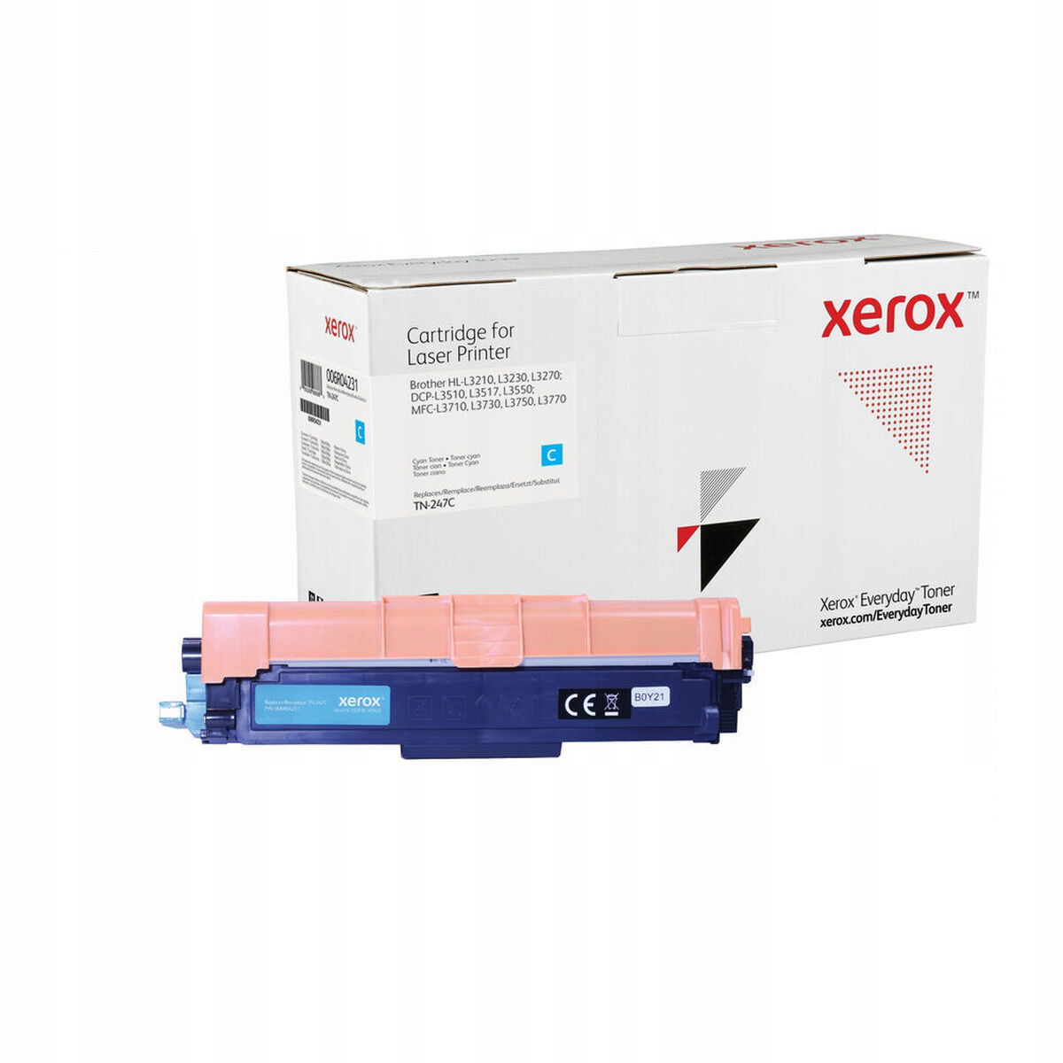 Toner Xerox TN-247C tyrkysový