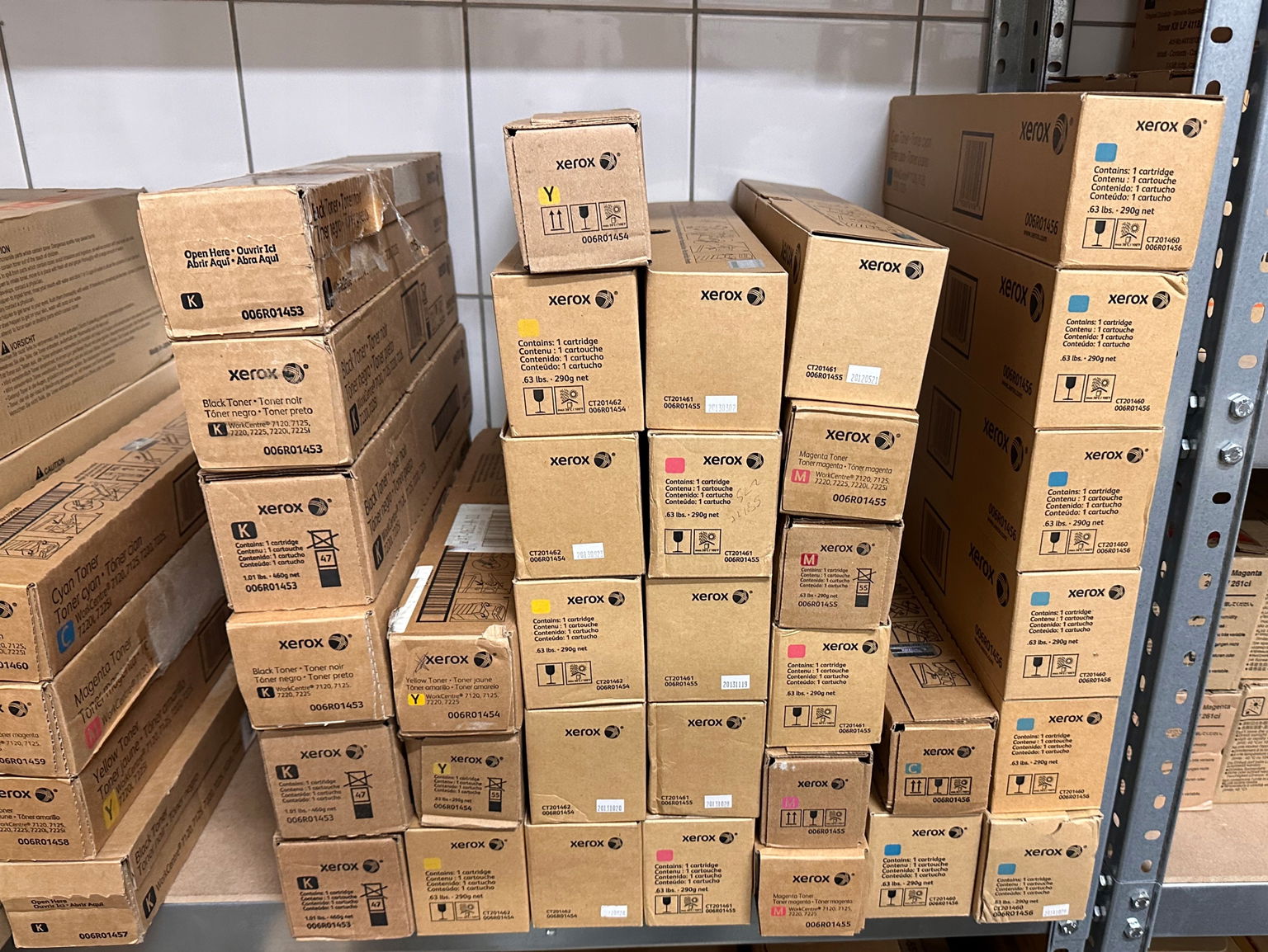 Toner Xerox WorkCentre 7120 Magenta 006R01455 Originál