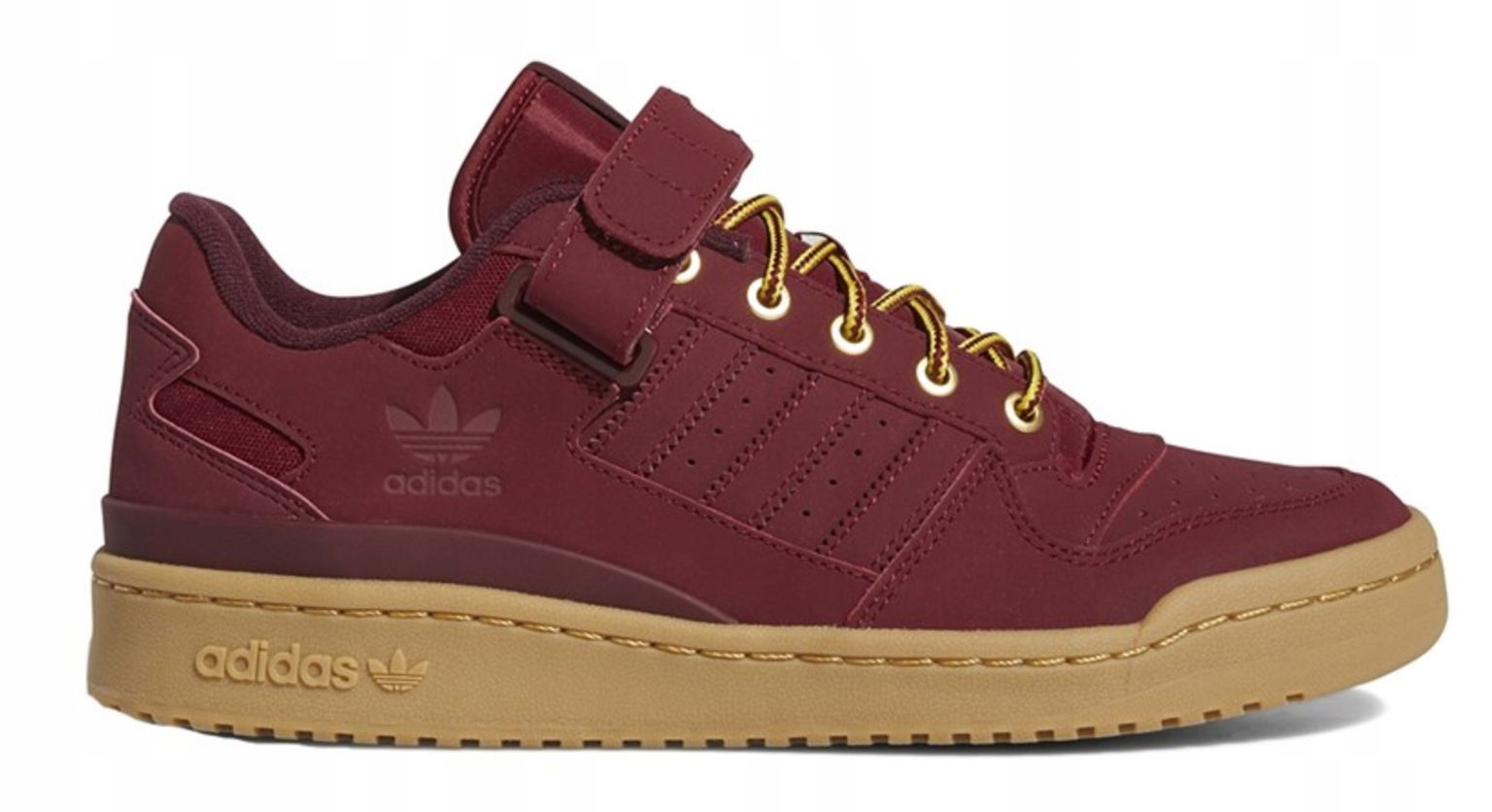 Topánky Adidas Forum Low bordová gumová podrážka veľ. 41 1/3