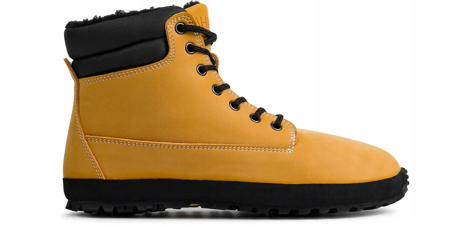 topánky Ahinsa Shoes Shuma Winter Mustard