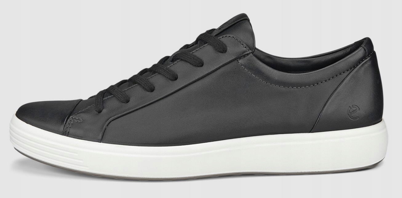 Topánky Ecco Soft 7 M 470364 01001 klasické kožené 46