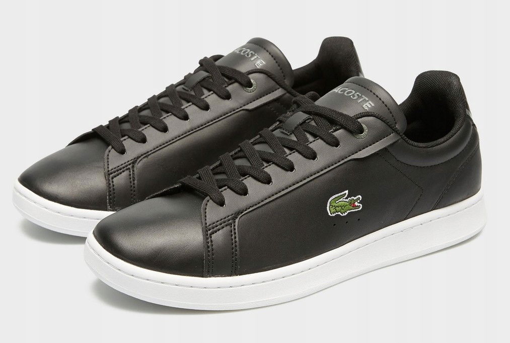 Topánky Lacoste Carnaby Pro BL23 745SMA0110312 čierne kožené 44,5