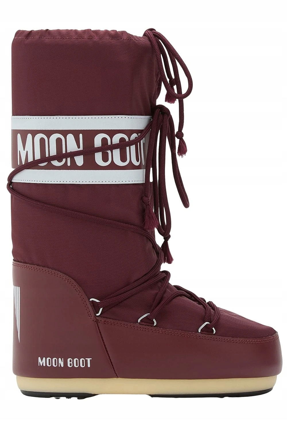 topánky Moon Boot Icon Nylon Burgundy
