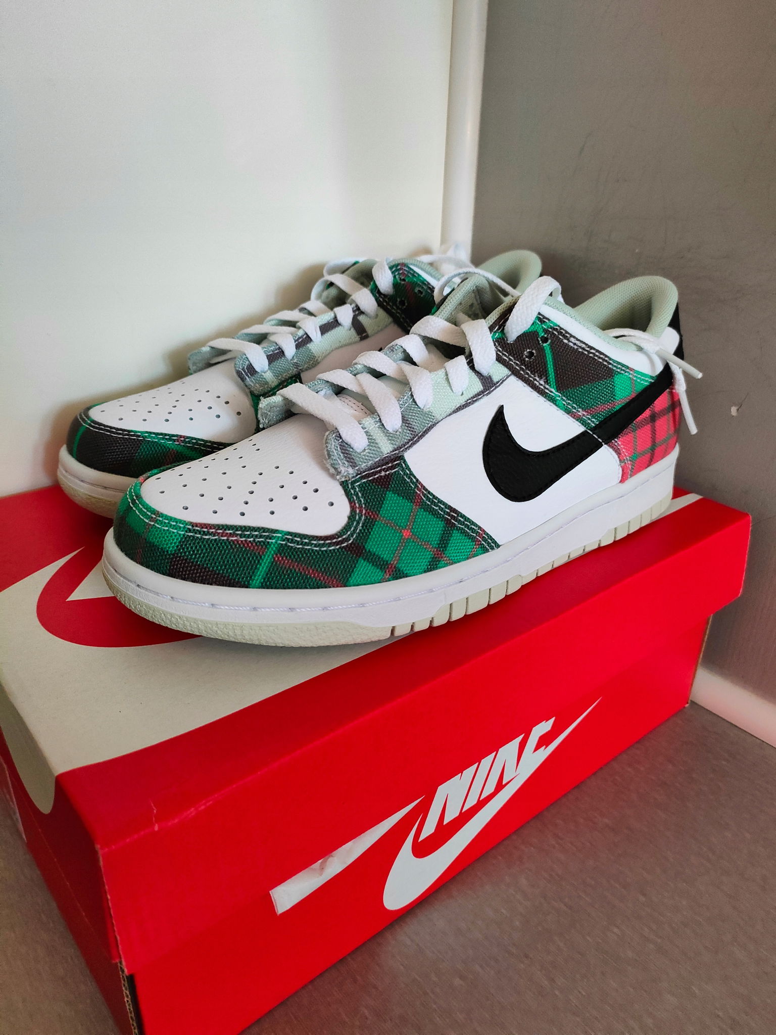 Topánky Nike Dunk Low Tartan Plaid 38.5
