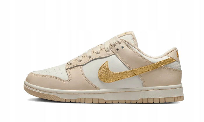 Topánky nike dunk phantom metalic gold 42,5 DX5930001