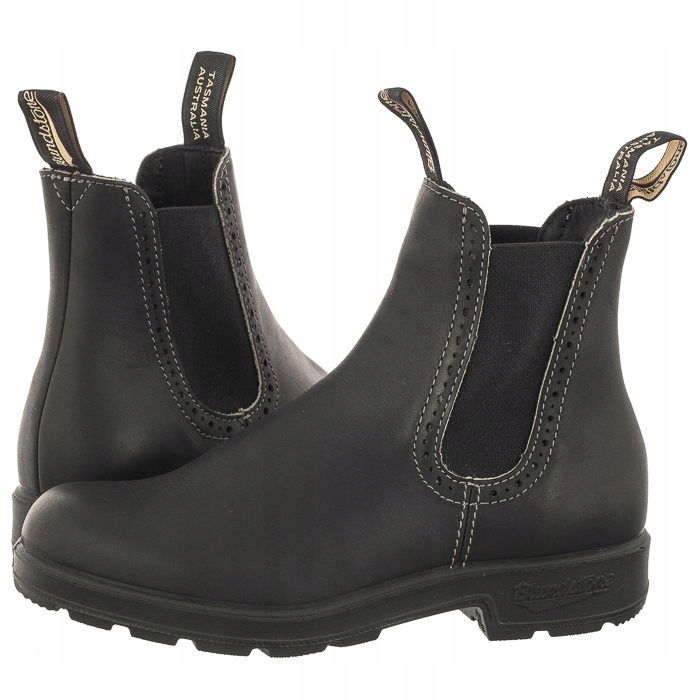 Topánky Obuv Topánky Kožené čižmy Blundstone 1448 Black Čierne