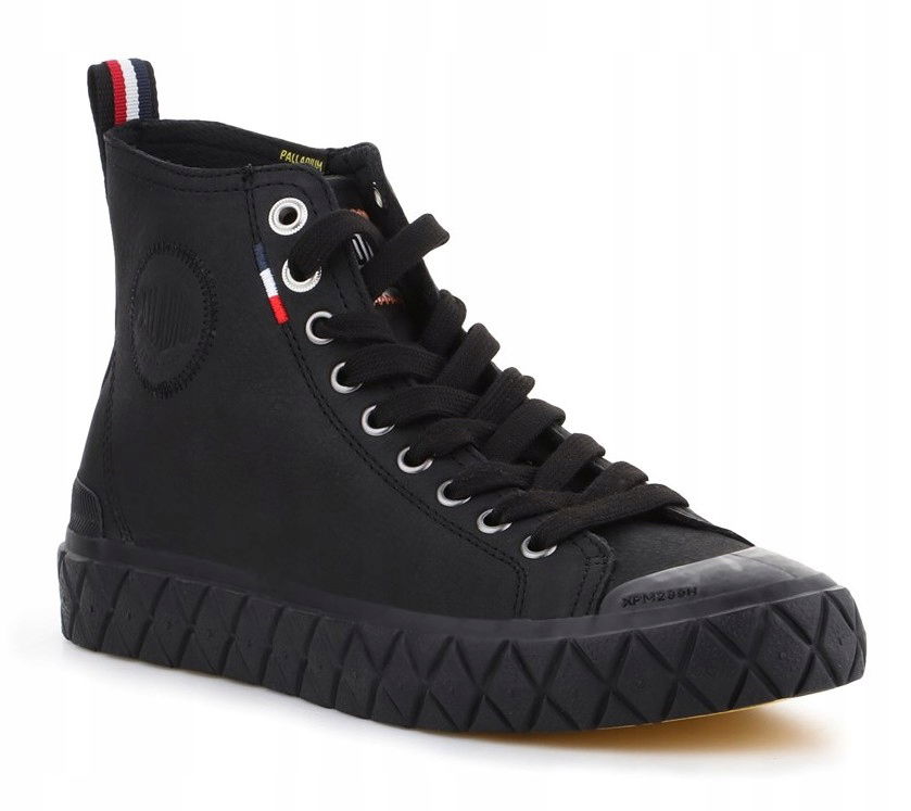 Topánky Palladium Palla Ace MID Leather čierne kožené 44