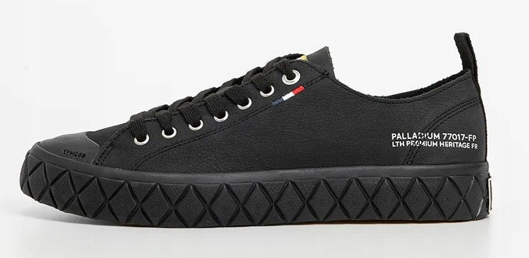 Topánky Palladium Palla Ace Supply Leather čierne kožené 44,5