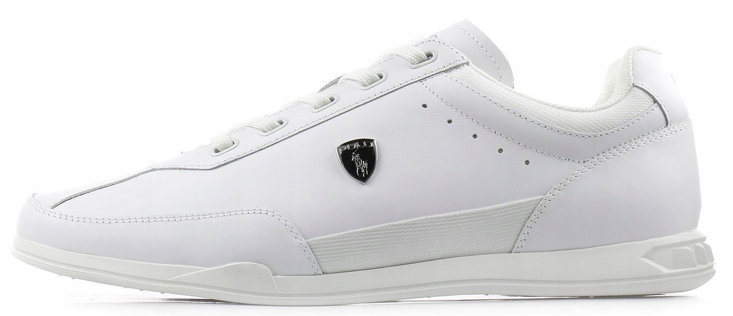 Topánky Polo Ralph Lauren Irvine Low P809806258004 biele kožené 49