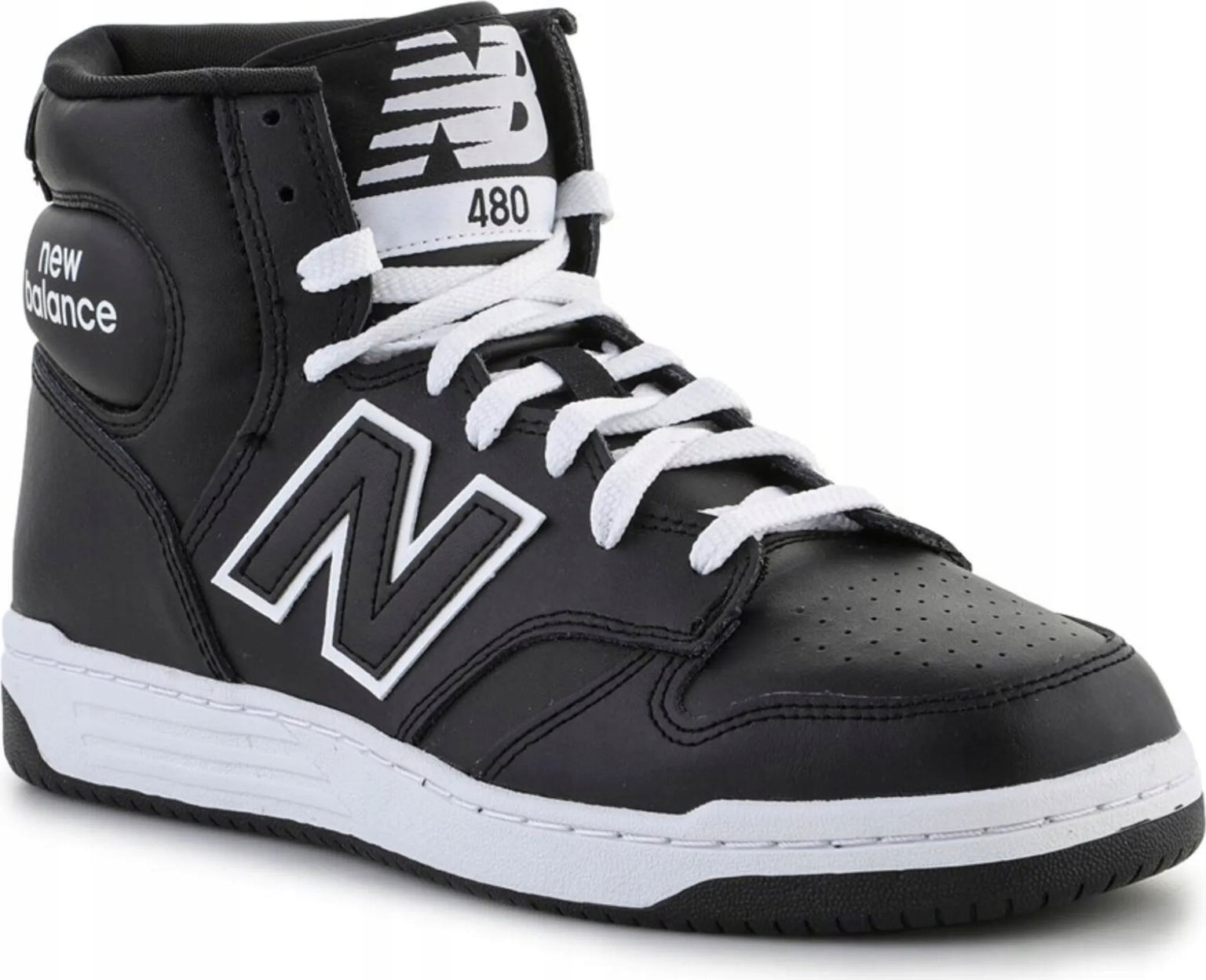 Topánky pre chlapca junior Mid New Balance BB480COB VEĽ.40,5