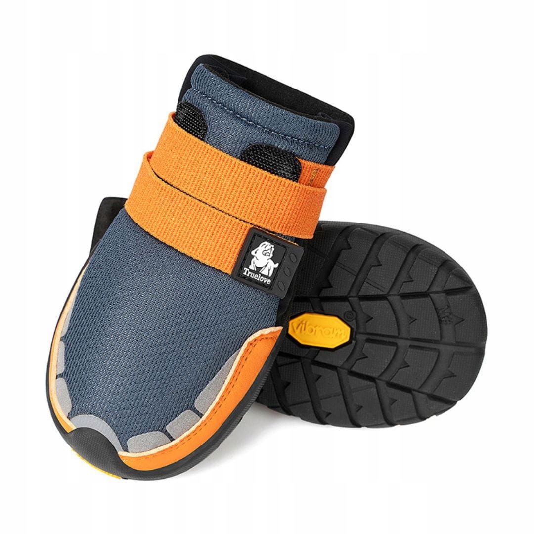 Topánky Pre Psa Truelove On Track Granátové jablko 2ks Vibram Ochrana Labky veľkosť: S