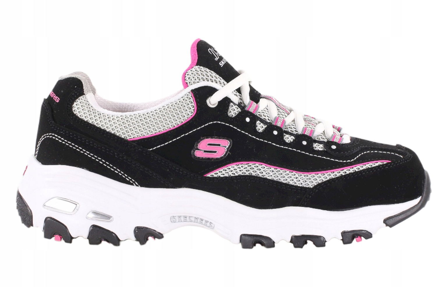 Topánky Skechers D Lites Life Saver 11860EW-BKWP
