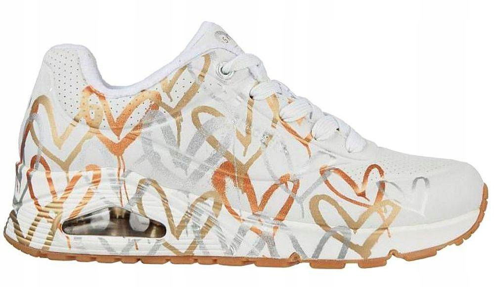 Topánky Skechers Uno-metallic Love 155523-WTGD 38,5