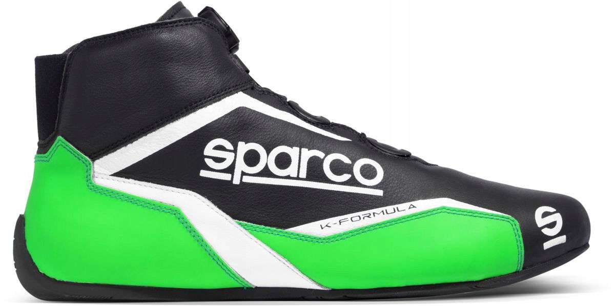 Topánky Sparco K-Formula čierno-zelené veľ 41