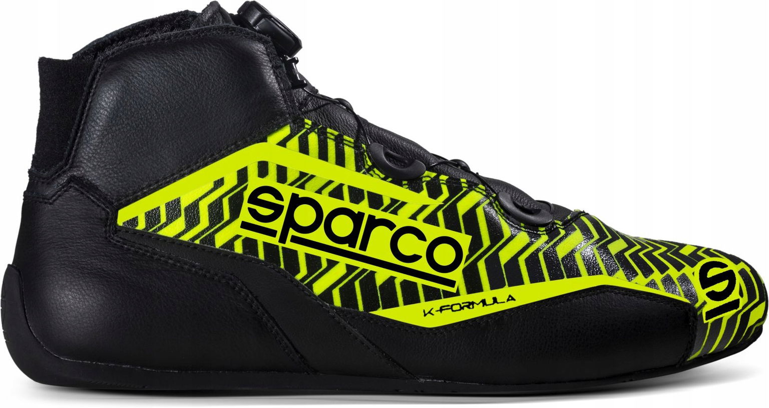 Topánky Sparco K-Formula čierno-žlté fluo veľ 44