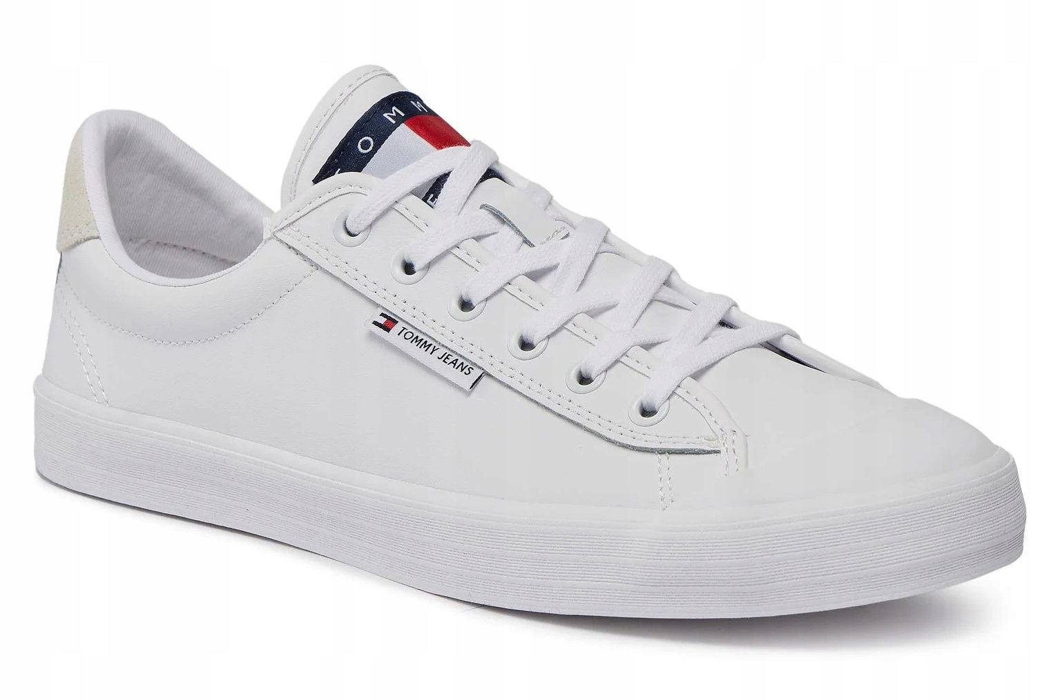 Topánky Tommy Hilfiger Th Central Cc And Coin biele kožené 45
