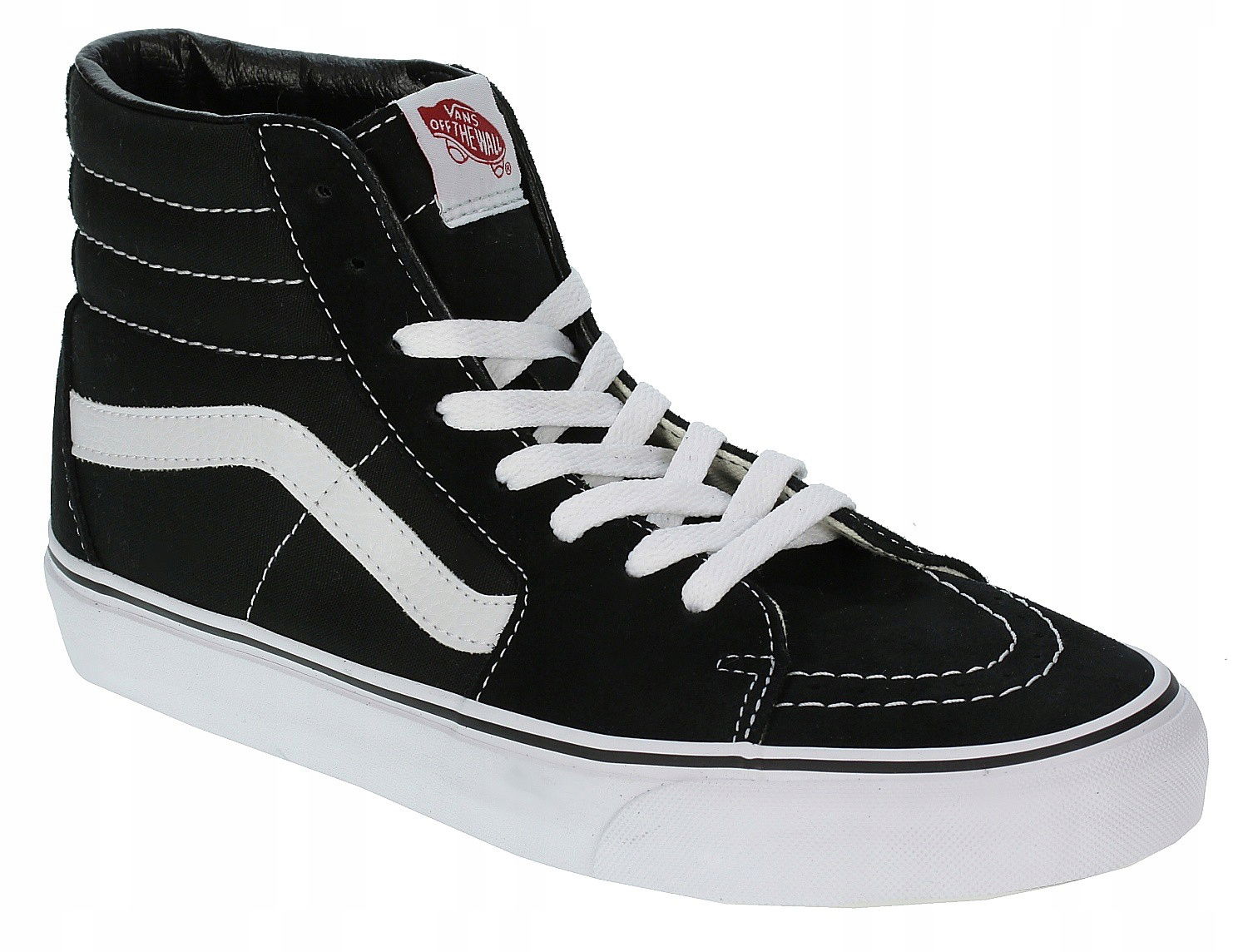 Topánky Vans Sk8-Hi Čierna/Čierna/Biela