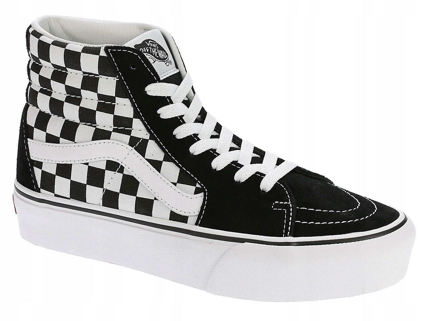 Topánky Vans Sk8-Hi Platform 2 šachovnicová/pravá