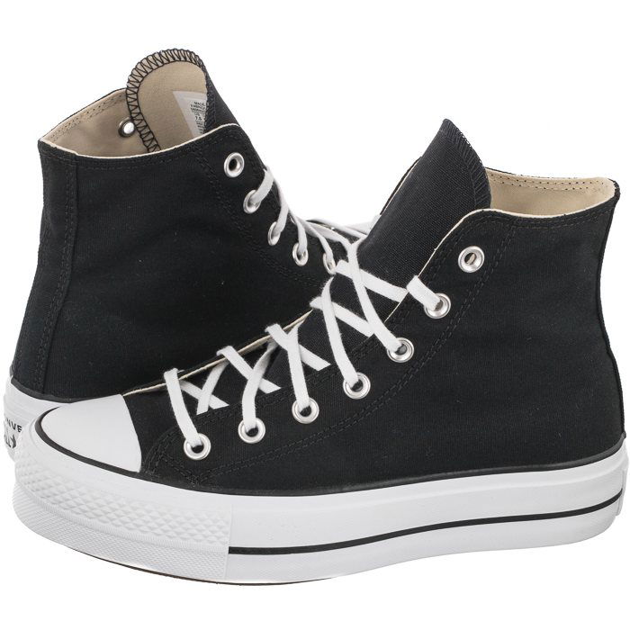 Topánky Vysoké dámske tenisky Converse Ct All Star 560845C čierne