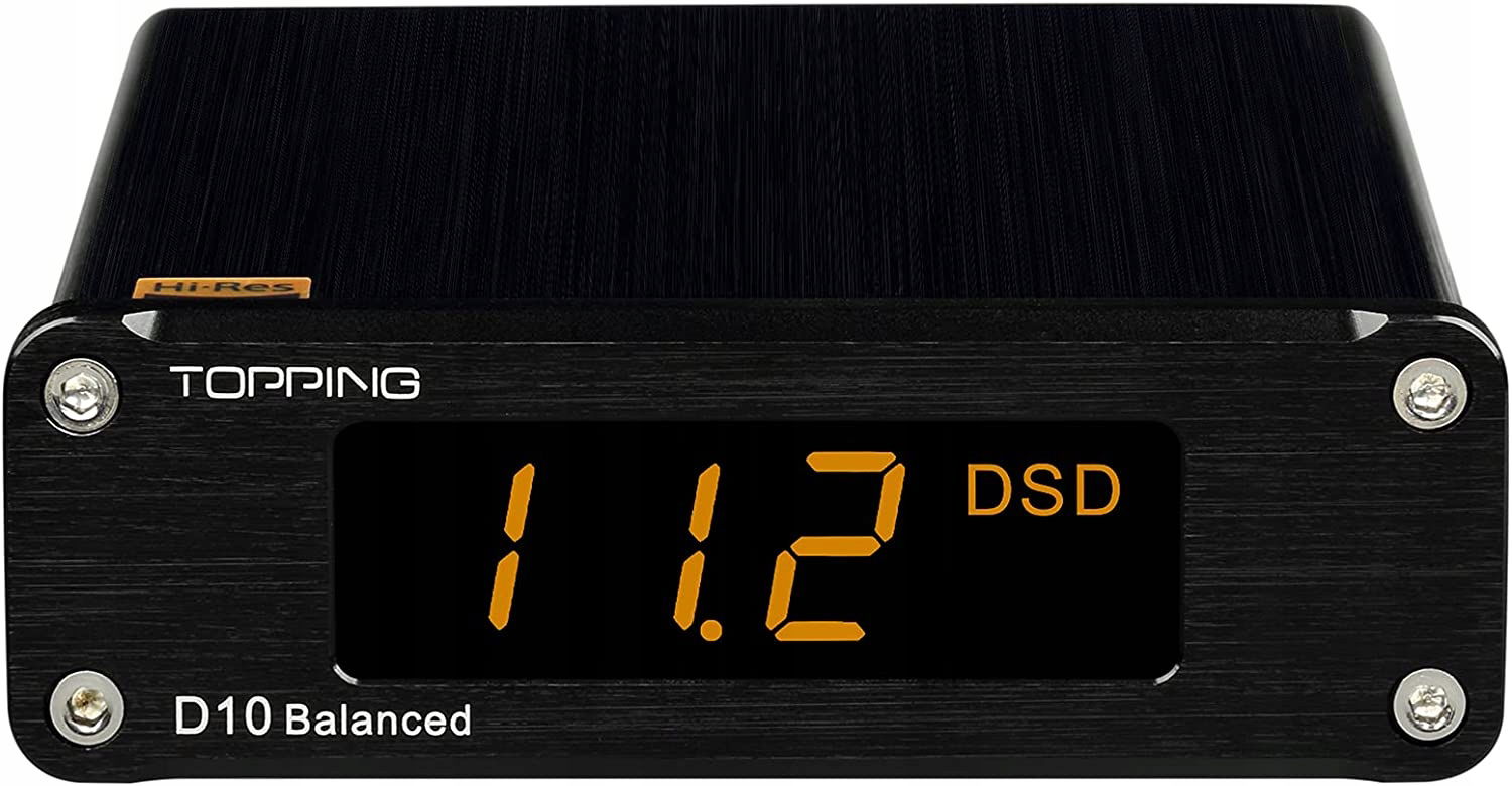 Topping D10 Balanced (Čierny) (D10b) Dac