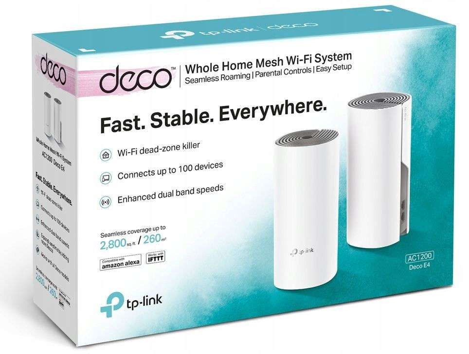 TP-Link Deco E4 Wifi Mesh, 2ks