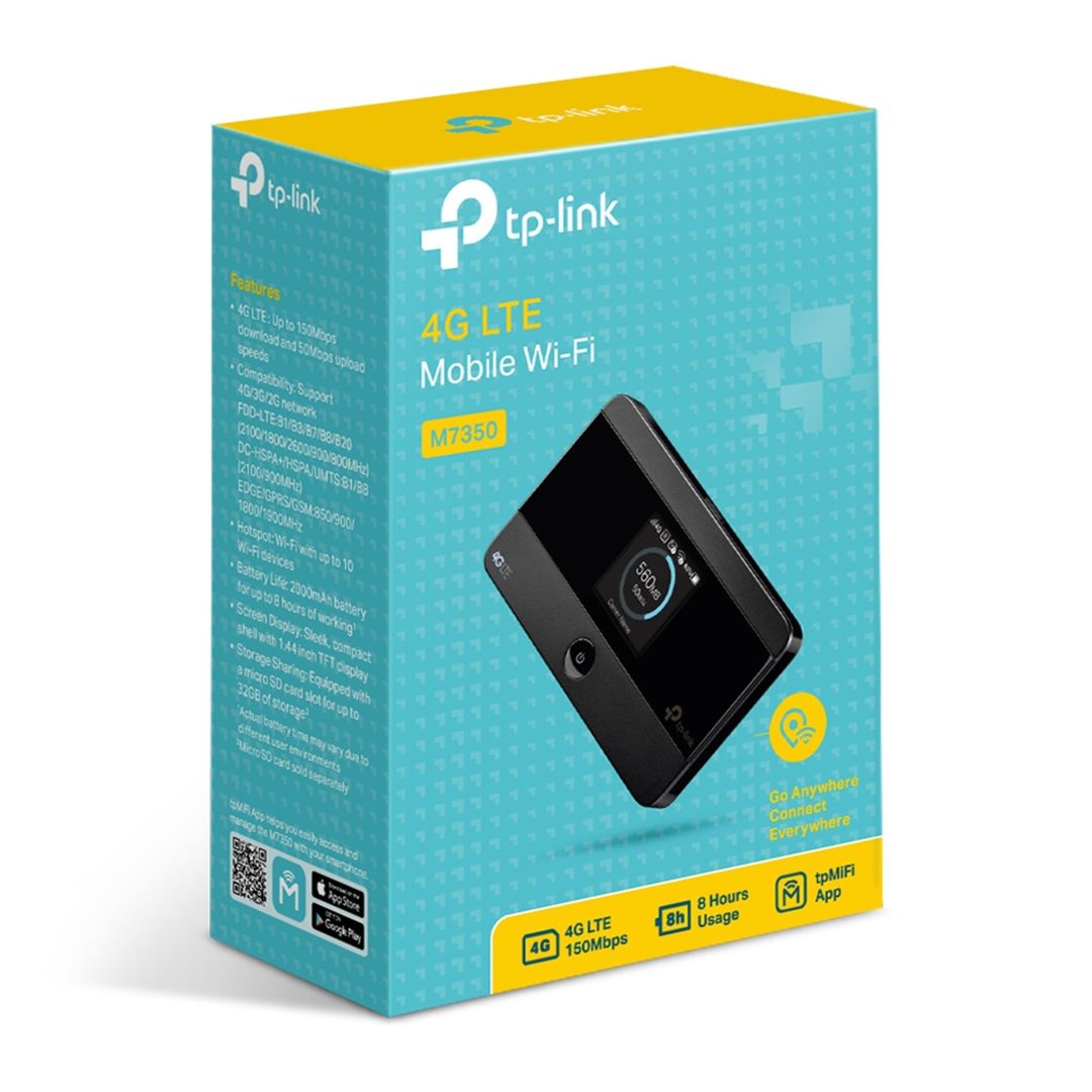 TP-Link M7350 prenosný 4G/LTE modem s WiFi