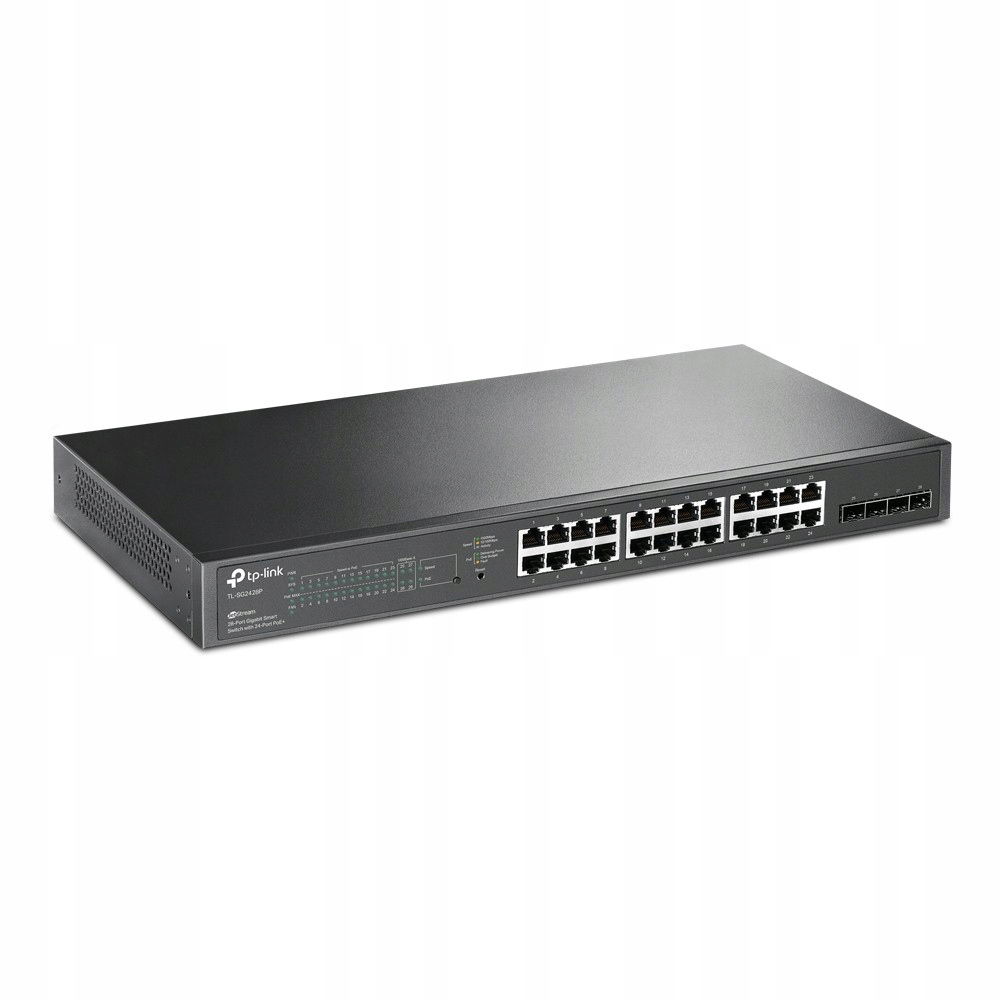 Tp-link Prepínač 24xGb-PoE+ 4xSFP SG2428P