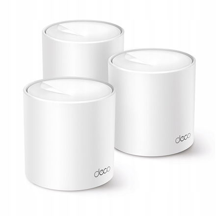 Tp-link Systém Wi-Fi 6 Mesh AX1500 pre celý dom Deco X10 (3 kusy)