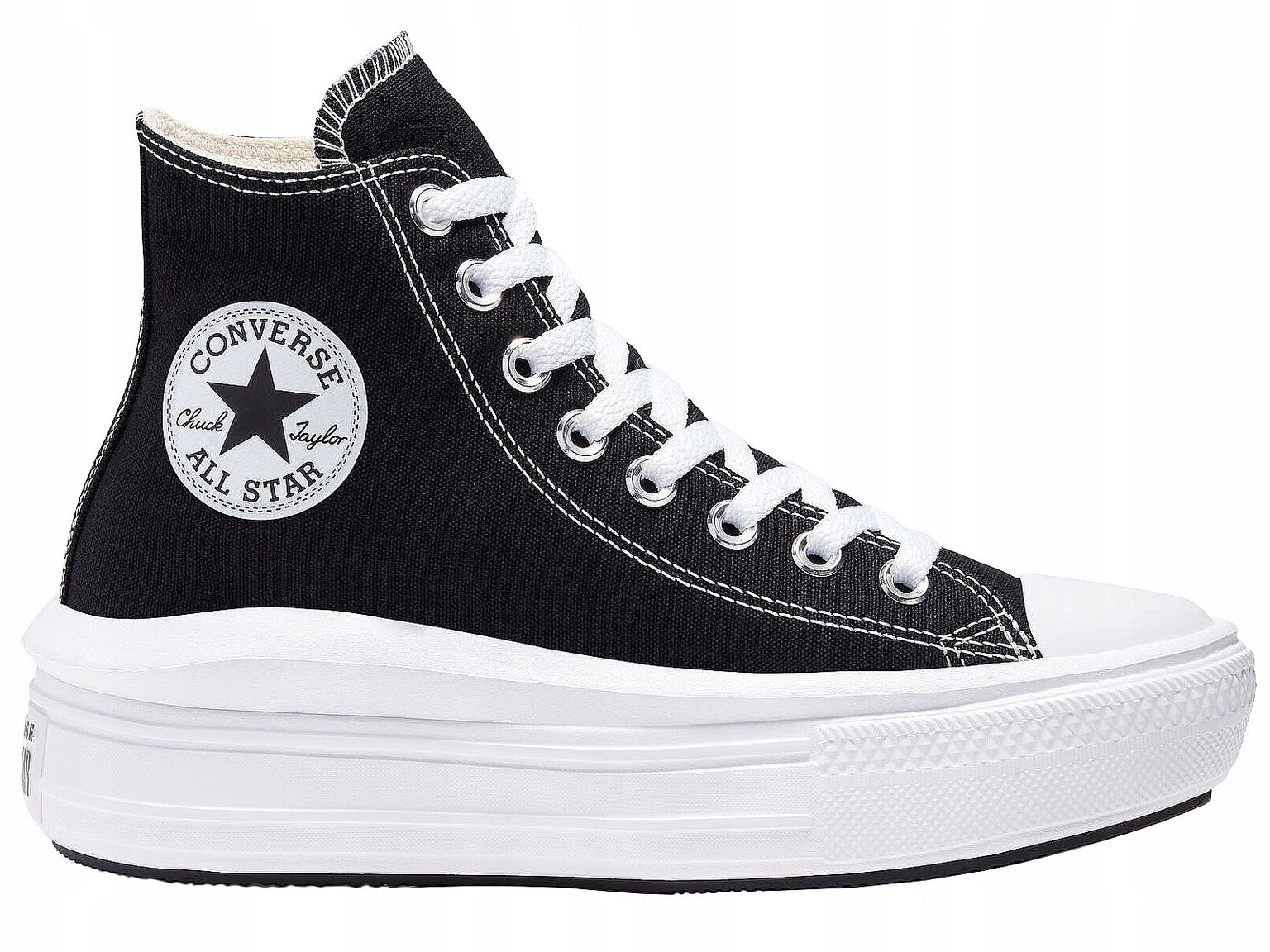Trampky Converse All Star 568497C klasika čierne chuck platforma 39