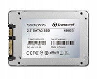 Transcend Ssd 220S 480GB, Sata III 6Gb/s, Tlc, hliníkový obal