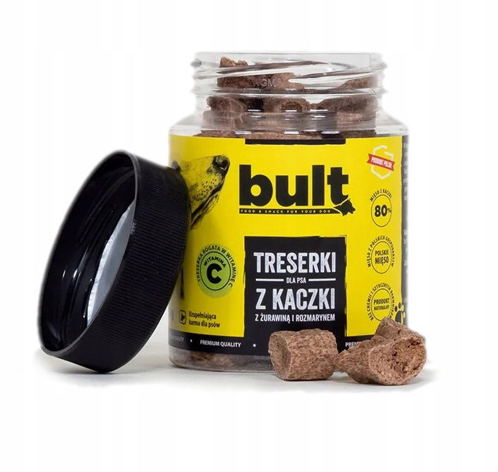 Treserky Bult 150g Kačica S Brusnicami Pochúťka Pre Psa Pochúťka Sušené Mäso