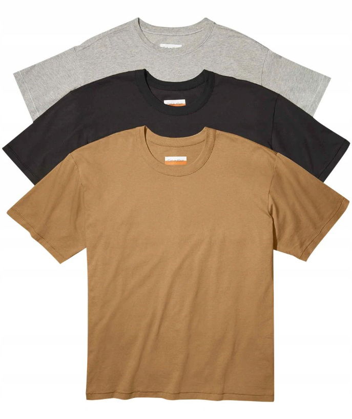 Tričko Calvin Klein Light Weight 3ks 00040127MA Ysg S