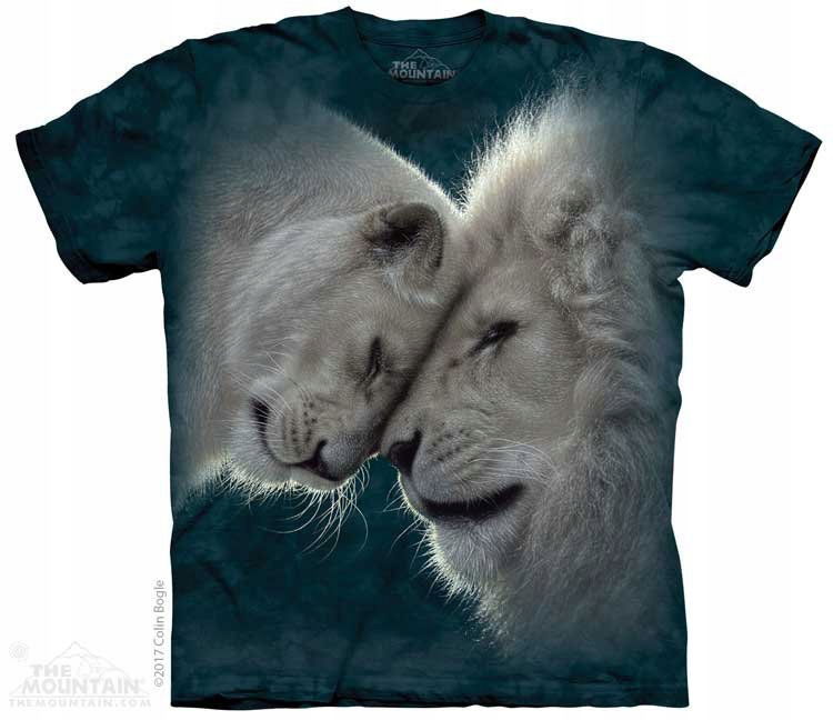 Tričko s levmi White Lions Love The Mountain 2XL
