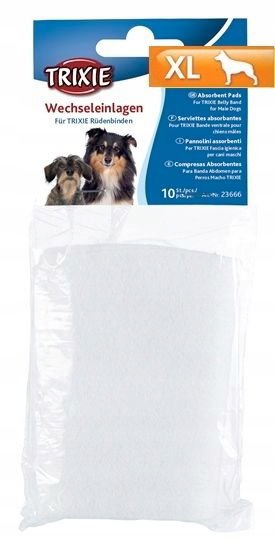 Trixie Ochranné hygienické vložky do nohavičiek pre samčieho psa 10 ks XL