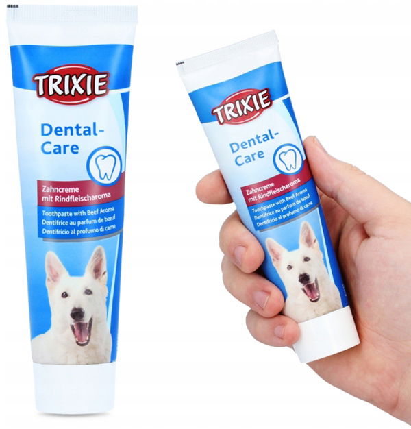 Trixie Pasta na čistenie zubov pre psa s mäsovou príchuťou hovädzieho mäsa