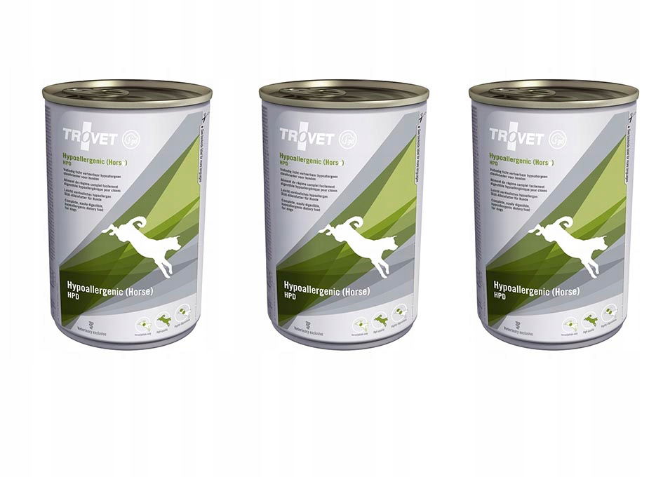 Trovet Dog Hypoallergenic Hpd Konská konzerva 400 g
