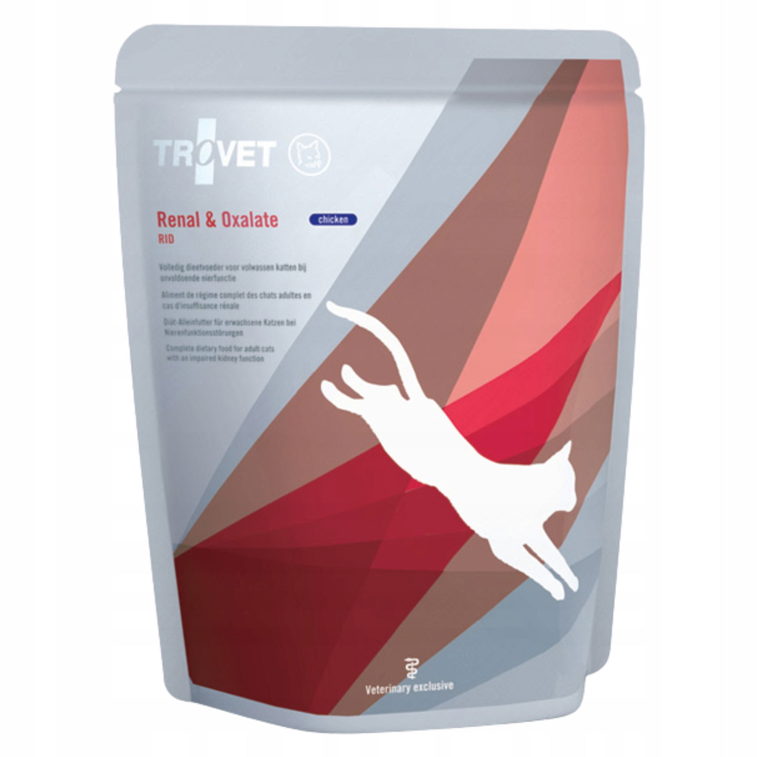Trovet Mokré krmivo pre mačky Rid Renal & Oxalate vrecko 85 g
