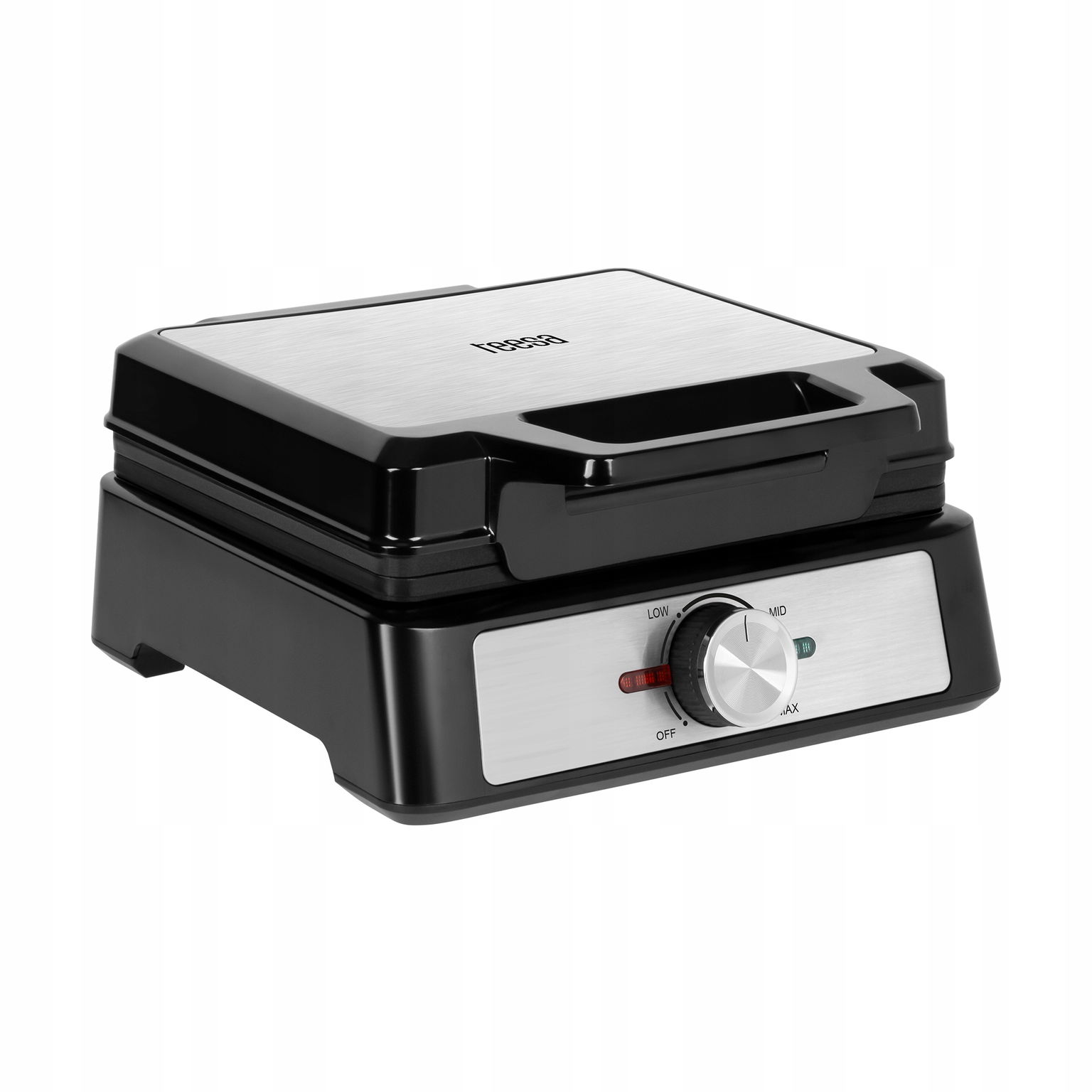 TSA3237 Vaflovač Teesa, 2 vafle, 1600 W, inox, r