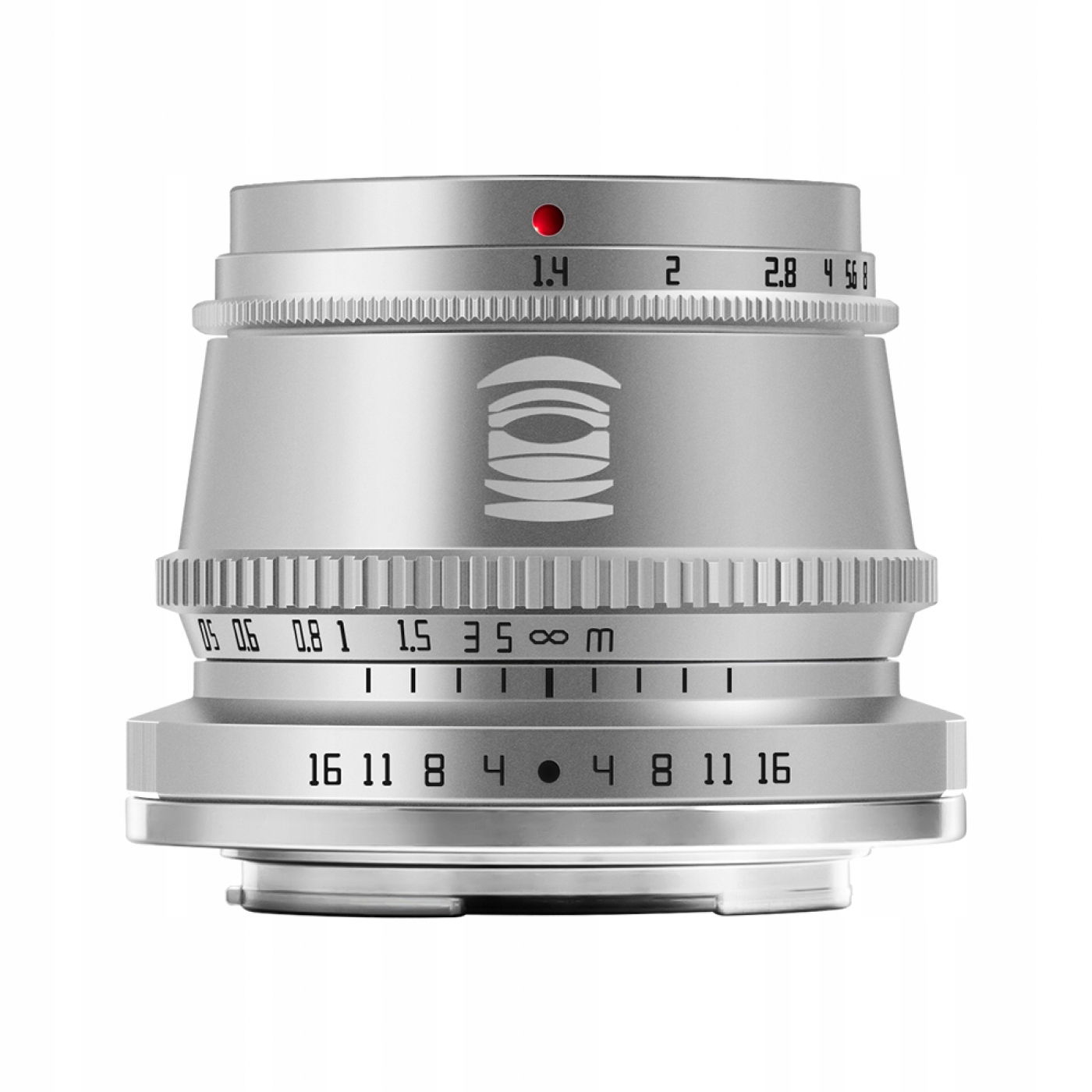 TTArtisan 35 mm F1.4 Sony E-mount strieborný
