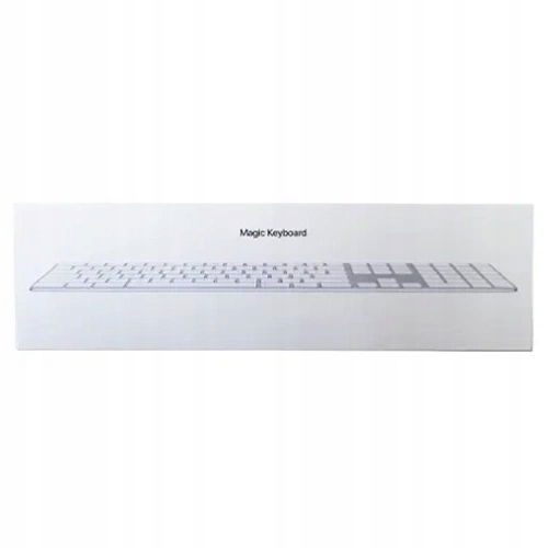 Turecká Klávesnica Apple Keyboard S Numerickým Keypadom, Biela