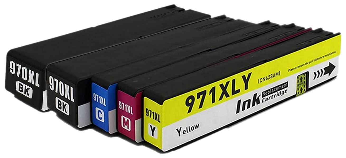Tuše Tlačiarne Hp 970XL 971XL Pro X476dn X476dw