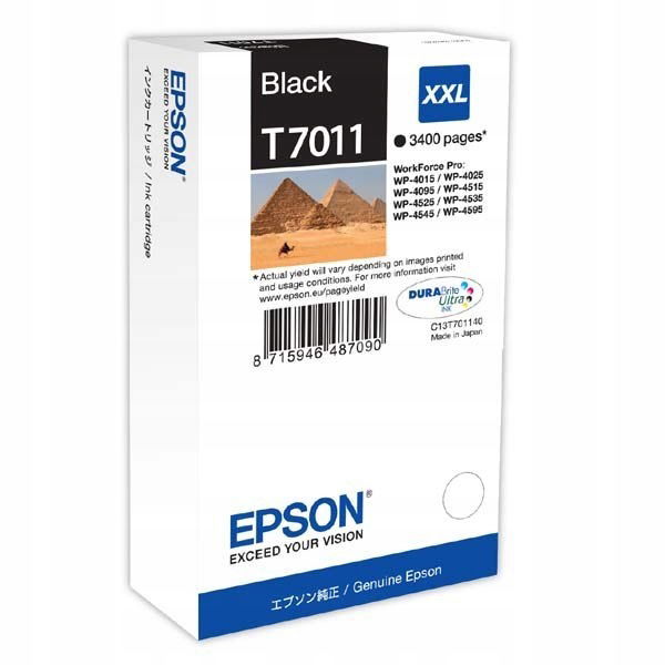 Tusz Epson C13T70114010 čierny (black)