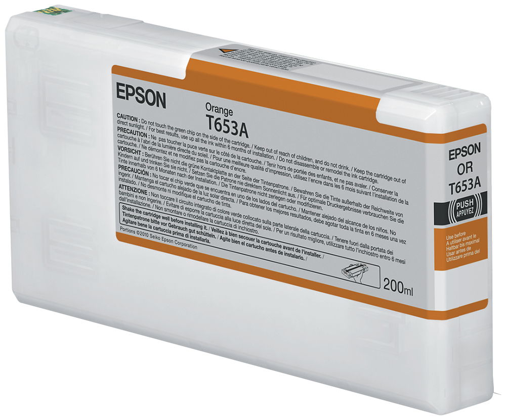 Tusz Epson T653A C13T653A00 červený (magenta)