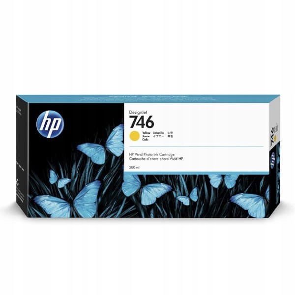 Tusz Hp 746 P2V79A, žltý originál