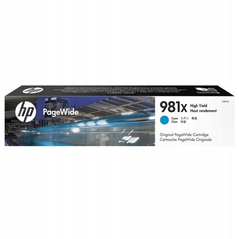 Tusz Hp 981X modrý L0R09A Originál