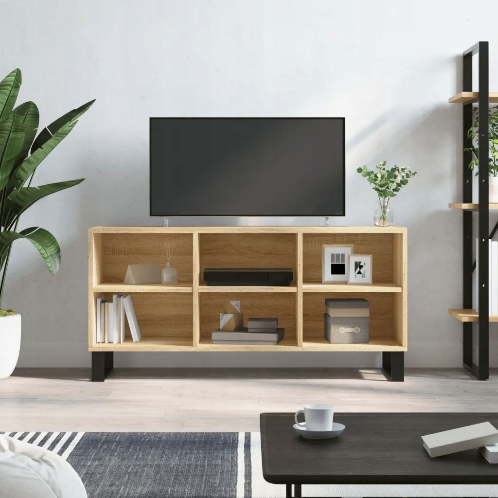 Tv skrinka, dub sonoma, 103,5x30x50 cm