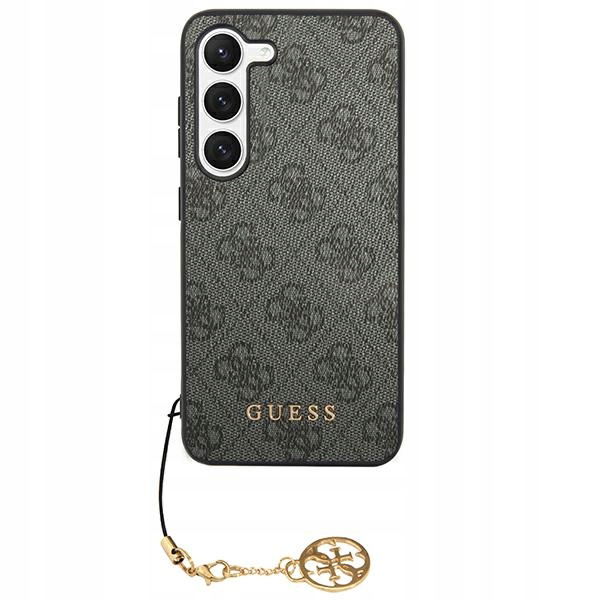 Tvrdé Guess 4G Charms Čiere Pre Samsung S24+ S926