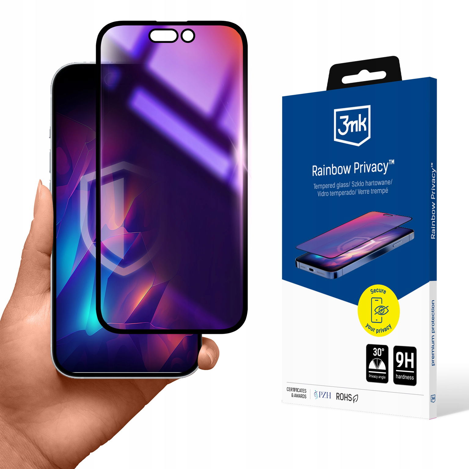 Tvrdené sklo 3MK pre Apple iPhone 15 Pro 1 ks