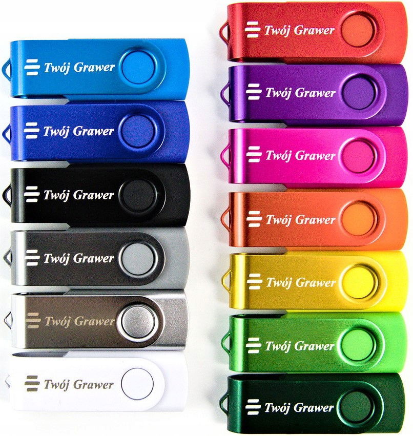 Twister flash disk 64 Gb Usb 3.0 s gravírovaním darčeková Sada 10 Ks