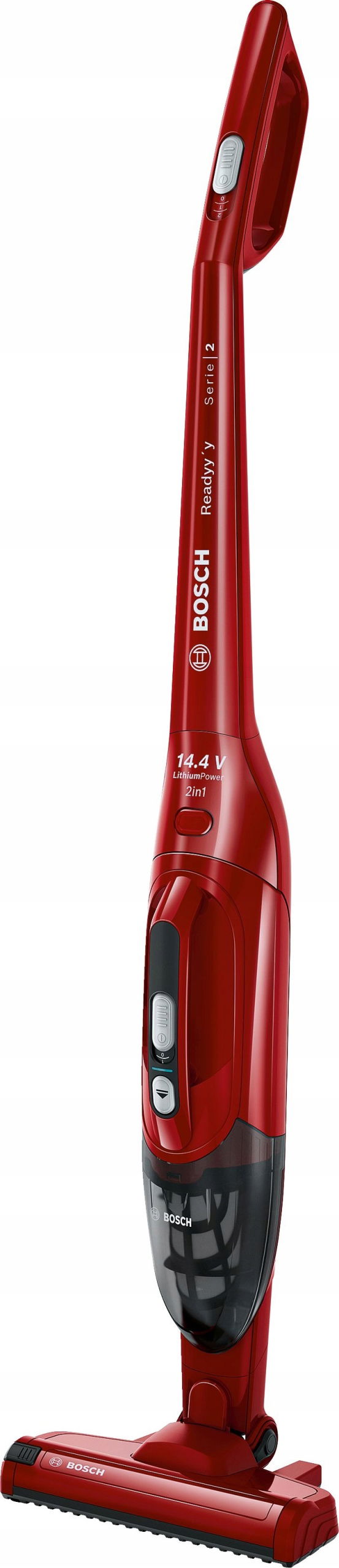 Tyčový vysávač Bosch BBHF214R červený